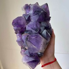 9.8LB Large Natural Amethyst Cluster Crystal Raw Mineral Specimen Healing Decor picture