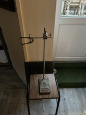 Vintage Large Scientific Laboratory Retort Stand & Clamp MADE IN ENGLAND picture