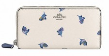 NWT COACH X Disney Cinderella Accordion Zip Wallet With Flying Birds C2893 picture