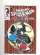 AMAZING SPIDER-MAN/VENOM 3D #1 / 300 NM NEW SEALED POLYBAG TODD McFARLANE VENOM picture