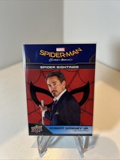 2017 Marvel Spider-Man Homecoming Spider Sightings-Iron Man #98 Upper Deck picture