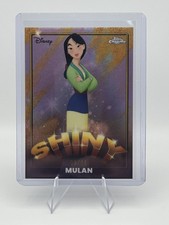 2025 Topps Chrome Disney – Mulan Shiny Pink Parallel #S-14 – 09/10 picture