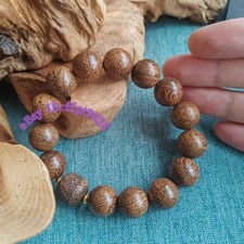 Natural Agarwood Grade A Prayer Beads Men Woman Gift Bracelet Blessing Jewelry picture