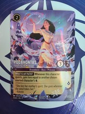 D23 Expo 2026 Disney Lorcana Pocahontas Exclusive Promo Card 11 D23 EN 11 picture