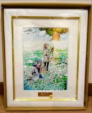 Frieren Beyond Journey's End Original Reproduction Art Flower Garden A5 New JP picture