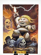 2018 Garbage Pail Kids He-Manny Fan Sketch Card Pat Chaimuang Motu He-man Gpk picture