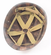 Original WWII US Military Westinghouse M1 Helmet Liner Green A-Washers picture