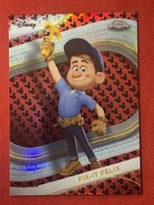 Topps 2025 Topps Chrome Disney Fix-It Felix #66 SN 23/28 Mickey Mouse parallel picture