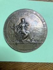Art Nouveau Marseillaise french military instruction rare medal by Henri Dubois picture