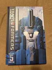 Transformers Phase 2 Volume 5 Hardcover IDW Collection. OUT OF PRINT / UNREAD picture