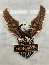 Vintage Old Stock Harley-Davidson Motor Cycles Patch picture