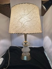 Vintage MCM Atomic Lamp with Two-Tier Fiberglass Shade ~ Really Nice picture