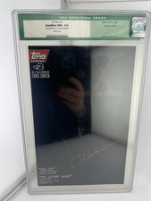 X-Files #-2 CGC 9.6 White Pages Claude St. Aubin Signature Topps Comics 1996 picture