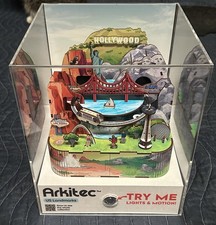 Arkitec 3-D Models US Landmarks Store Display Lights Motion RARE Walmart Demo picture
