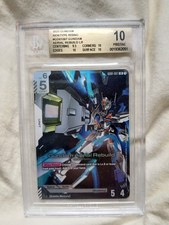 2025 Gundam Newtype Rising #GD0106 Gundam Areial Rebuild LR Beckett 10 PRISTINE picture