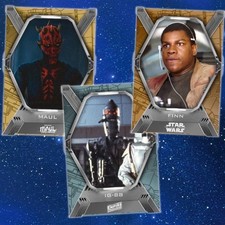 TOPPS STAR WARS CARD TRADER 2026 SERIES 3 BASE TIER 6/7 BRONZE SILVER SET DAY 3 picture