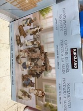 Kirkland Signature Hand-Painted Nativity 14-Piece Set picture