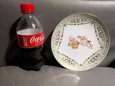 Kewpie Plate Nippon Hand Painted Saucer Size Kewpie Dolls picture
