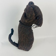 Handmade Cloth Primitive Folk Art Mouse 9 1/2” picture