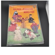 Vintage Folded Magazine Novelties-Pack of 3 Craft Booklets H-200/30-12812 Sealed picture