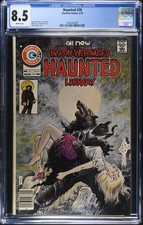 HAUNTED #26 CGC 8.5 White pages Classic Tom Sutton Werewolf Cover Charlton 1976 picture