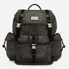 🔥 Dolce & Gabbana Coated jacquard backpack BRAND NEW 🔥 picture