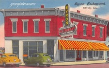 GA~GEORGIA~TIFTON~BYRON RESTAURANT~211 MAIN STREET~C.1945 picture