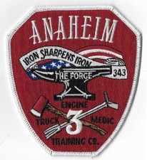 Anaheim, CA Station 3  The Forge NEW Fire Patch . picture