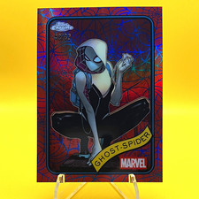 Topps 2025 Marvel Chrome Ghost-Spider #29 Serial Numbered 48/62 picture
