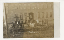 SUPER   Circa 1910 RPPC - COM - MOTOR - TRUCK - CO., Plymouth, Ohio picture