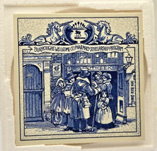 Delft Holland Hand Painted Tile Trivet Early Pharmacist BW-Y03477 VTG 1992 New picture