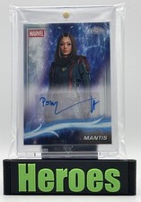 2025 Topps Marvel Chrome AA-PK, Mantis, Pom Klementieff, Autographed picture