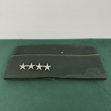 Vintage US Army Four Star General Garrison Cap 7 1/4 Kingform AG491 Green picture