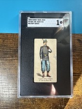 1880s Kinney Bro N224 Military Series SGC 1 Pr 4th Bat Inf Mass Vm picture