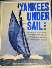 Nautical Stories Book Yankees Under Sail Vintage Yankee Magazine 1935 picture