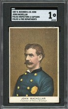 1887 Buchner & Co. N288 Police John MacKellar SGC 1 PR Collection of Jay Irving picture