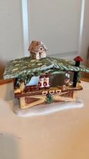 VILLEROY & BOCH Christmas Tea Light Nostalgic Village Ore Mountains Stand picture