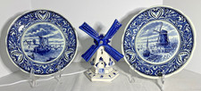 3-Pc Vtg Royal Sphinx Maastricht Wall Plates & 9