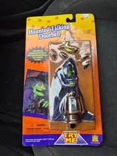 Spooky Time Dungeon Ghoul Talking Doorbell  New Old Stock Halloween Vintage 1996 picture