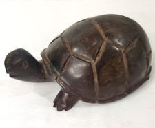 VTG Hand Carved Desert Ironwood Desert Tortoise 8.5