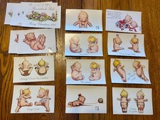 Vintage Kewpie Postcards Lot - Rose O’Neill 33 Kewpie Doll Ephemera picture