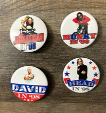 INCREDIBLY RARE KORN kampaign promotional buttons. Impossible to find pins picture