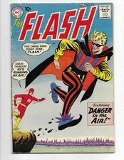 Flash 113 1960 DC Comics VG+ 4.5 Origin & 1st App Trickster Iris West picture