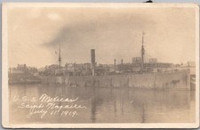 U.S.S. MEXICAN Navy Cargo Ship RPPC Photo Postcard 
