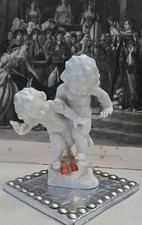 Hutschenreuther Selb Kunstabteilung Cherubs Playing with Butterfly K Tutter picture