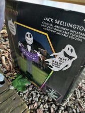 Disney Jack Skellington Nightmare Before Christmas Airblown Inflatable Halloween picture