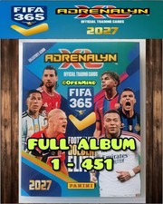 PANINI FIFA 365 2027 - FULL ALBUM 451 CARDS (In Binder) ADRENALYN XL picture