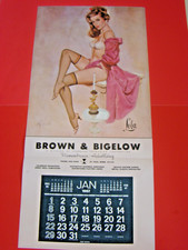 Extremely Fine--Mint    FRITZ WILLIS     Vintage Sample Pin Up Calendar picture