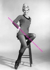 YEOMAN JANICE RAND - ACTRESS GRACE LEE WHITNEY BEAUTIFUL LEGGY 5x7 PHOTO BA-JRAN picture