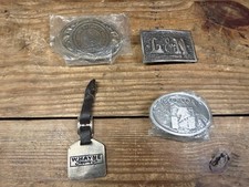Vintage Belt Buckles Coal Mining Railroad L&N Caterpillar Teco Coal Gatliff picture